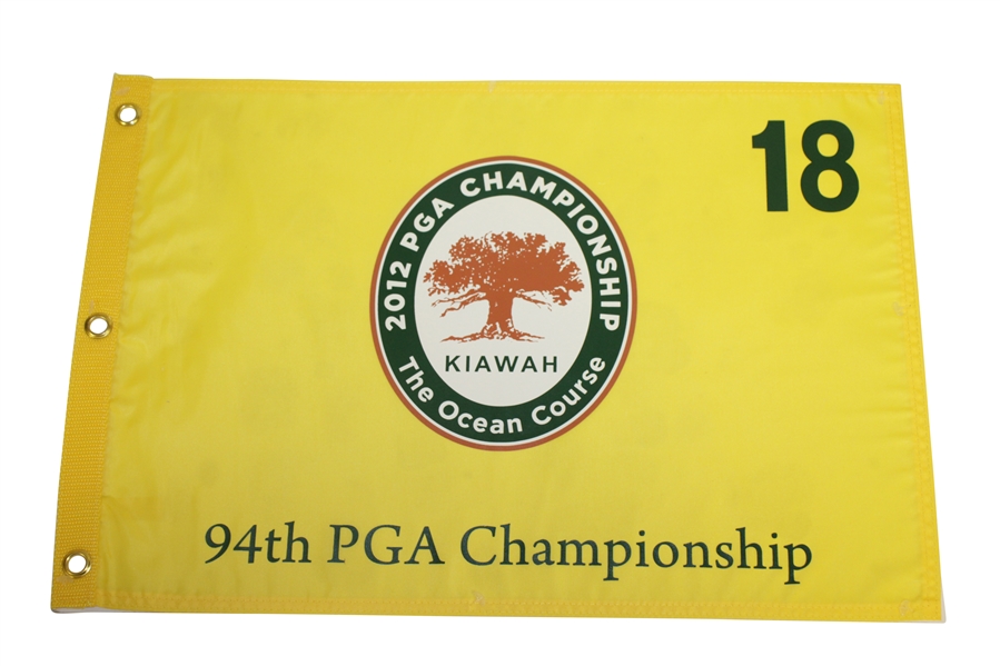 2012 PGA Championship at Kiawah The Ocean Course Flag - McIlroy Win