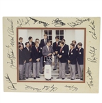 1989 Ryder Cup US Team Signed Matted Photo of White House Visit - Stewart, Watson, Etc JSA ALOA