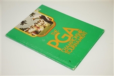 The PGA Championship Tournament Book Signed by 17 Champs Incl Nicklaus & Stewart JSA ALOA