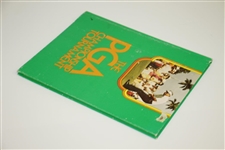 The PGA Championship Tournament Book Signed by 17 Champs Incl Nicklaus & Stewart JSA ALOA