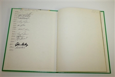 The PGA Championship Tournament Book Signed by 17 Champs Incl Nicklaus & Stewart JSA ALOA