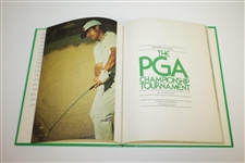 The PGA Championship Tournament Book Signed by 17 Champs Incl Nicklaus & Stewart JSA ALOA