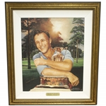Arnold Palmer Signed Ltd Ed "Return of the King" by Artist Mike Heslop #5/17 JSA ALOA