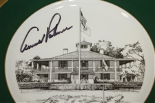 Arnold Palmer Signed 1992 Masters Lenox Limited Edition Plate #1 - Rare JSA ALOA