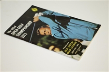 Arnold Palmer Signed 1973 OPEN Championship at Old Troon Program JSA ALOA