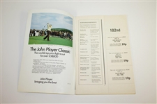 Arnold Palmer Signed 1973 OPEN Championship at Old Troon Program JSA ALOA
