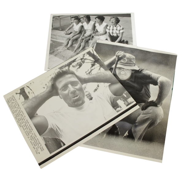 Gary Player at the Masters, Lady Golfers & Butler CC Bob Dickson Wire Photos