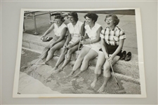Gary Player at the Masters, Lady Golfers & Butler CC Bob Dickson Wire Photos