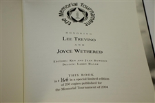2002 & 2004 Memorial Tournament Ltd Ed Books Honoring Locke, Trevino, Whitworth & Wethered