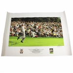Arnold Palmer Signed Ltd Ed "Masters: Autograph Edition" Canvas Print 15/100 JSA ALOA