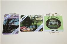 1969-2018 Masters Badges Collection - Excellent Condition with Original Pins Intact - 50 Badges!