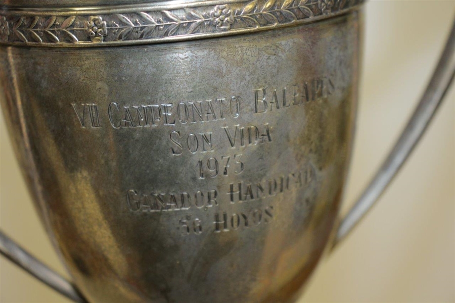 1975 VII Campeonato Baleares Son Vida Ganadir Handicap 36 Hoyos Trophy 