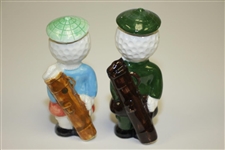 Dunlop Man Ceramic Advertising Figures by Carlton Ware Made in England