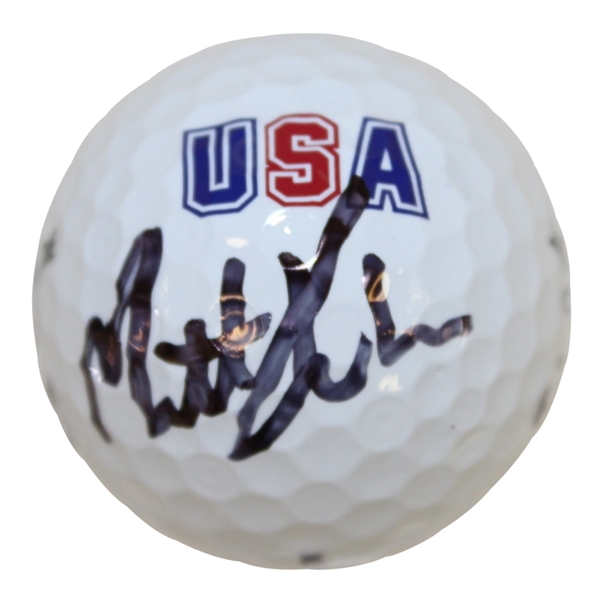 Matt Kuchar Signed USA Bridgestone Logo Golf Ball JSA ALOA