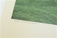 1993 Ltd Ed US Open at Baltusrol 4th Hole Print Signed by Artist Linda Hartough 440/1250 with COA