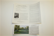 2003 Ltd Ed US Open at Olympia Fields 12th Hole AP Signed by Artist Linda Hartough 77/85 with COA