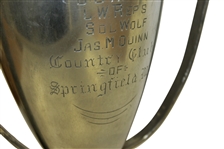 1922 Director's Cup Silver Loving Cup Presented by Harry Cooper - Won By Horton Smith & others