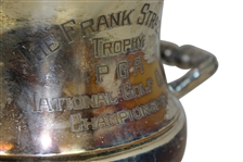 The Frank Straza National Golf Club Champion Silver Loving Cup Trophy