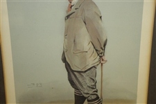 1903 'Hoylake' Harold Horsfall Hilton Golfer Illustration For Vanity Fair / Spy Magazine