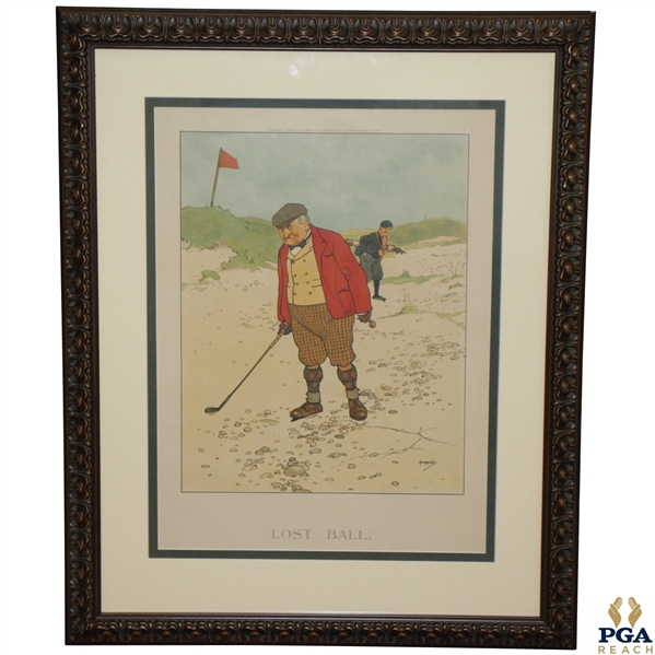 Lost Ball Print by Artist Hassaly