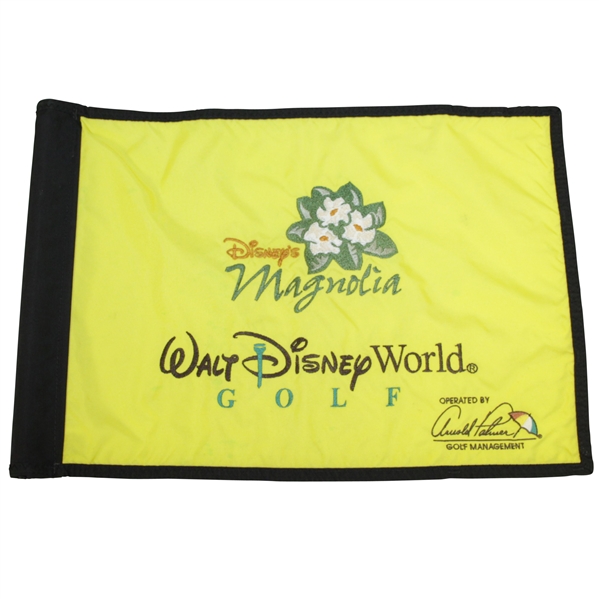 Walt Disney Worlds Magnolia Golf Course Flown Flag - Arnold Palmer Management