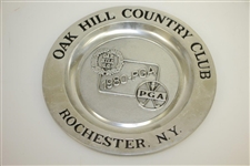 1980, 1981, & 1982 PGA Championship Commemorative Ltd Pewter Plates-Nicklaus & Others