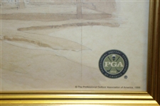1999 Ryder Cup at The Country Club Brookline United States Team Official Poster