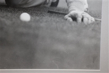 Sam Snead Eyeing Putt Photo