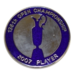 Mark Calcavecchias 2007 OPEN Championship at Carnoustie Contestant Badge