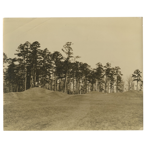 Early 1930s Augusta National Golf Club Original Photo of 17th Hole