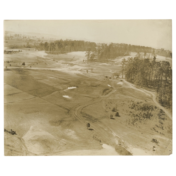 Early 1930s Augusta National Golf Club Original Photo of 8th Green