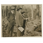 Early 1930s Augusta National Golf Club Type 1 Original Photo of Bobby Jones, Wendell P. Miller & Others