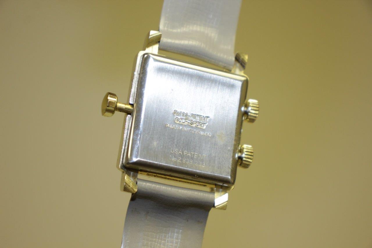 Lot Detail - Vintage Domatic Score Golf Counter Swiss Made Watch with ...