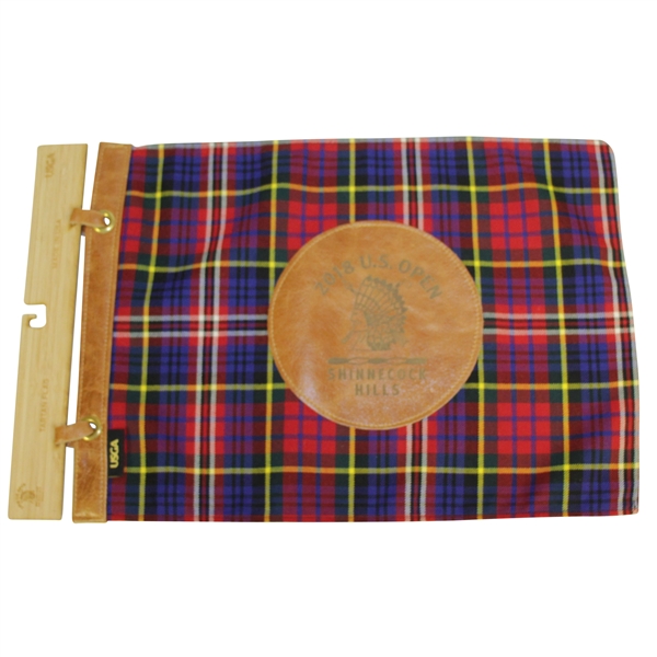 2018 US Open at Shinnecock Hills Embroidered Tartan Seamus Flag