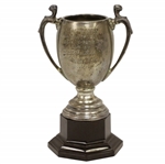 1935 Turnberry Sma Silver Vessel Bogey Competition Won by DC Shankland Trophy