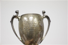 1935 Turnberry Sma Silver Vessel Bogey Competition Won by DC Shankland Trophy