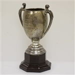 1935 Turnberry Sma Silver Vessel Bogey Competition Won by DC Shankland Trophy