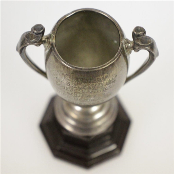1935 Turnberry Sma Silver Vessel Bogey Competition Won by DC Shankland Trophy