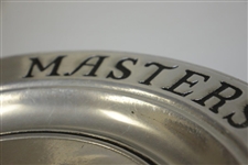 1975 Masters Tournament Pewter Plate - Jack Nicklaus Win