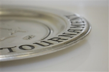 1975 Masters Tournament Pewter Plate - Jack Nicklaus Win
