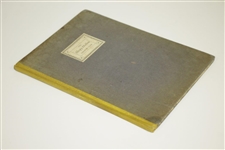1919 The Sleepy Hollow Country Club History Book Privately Printed for Members