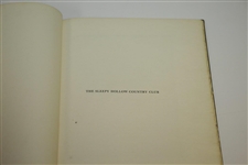 1919 The Sleepy Hollow Country Club History Book Privately Printed for Members