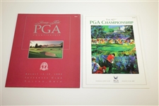 Various PGA Championship Programs from 1977-2002