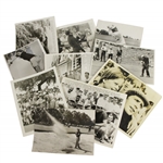 10 Assorted Wire Photos of Gary Player During His Career