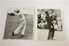 10 Assorted Wire Photos of Gary Player During His Career