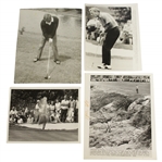 Assorted Original Wire Photos from Arnold Palmers Career