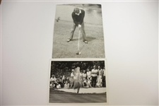 Assorted Original Wire Photos from Arnold Palmer's Career