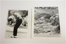 Assorted Original Wire Photos from Arnold Palmer's Career
