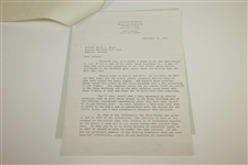 Correspondence Between Royal & Ancient & Augusta National in 1971 Regarding Scoring Arrangements