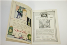 1928 Playbill for Cohans Theatre w/ Alex Smith Back Cover Lucky Strike Ad
